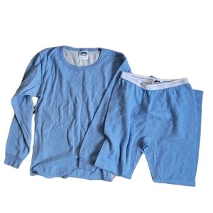 MEDALIST Vintage Thermal Pajama Set Womens Small/Medium